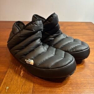 New The North Face ThermoBall Traction Booties Slippers Shoes Black Men's 10